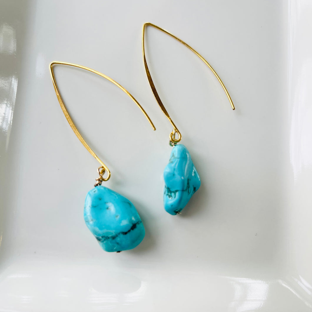 Turquoise Drop Earrings