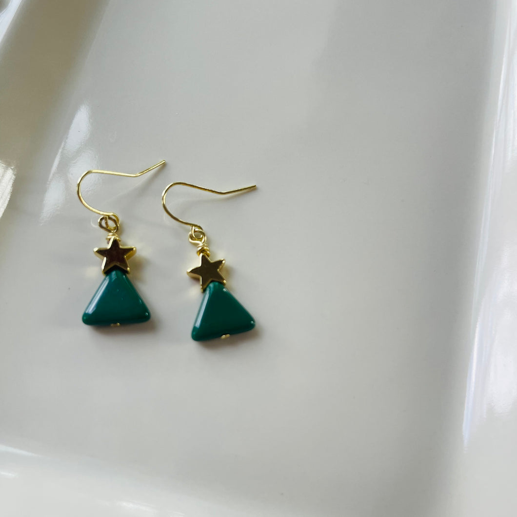 Christmas Tree Earrings